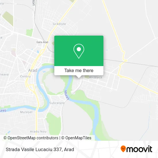 Strada Vasile Lucaciu 337 map