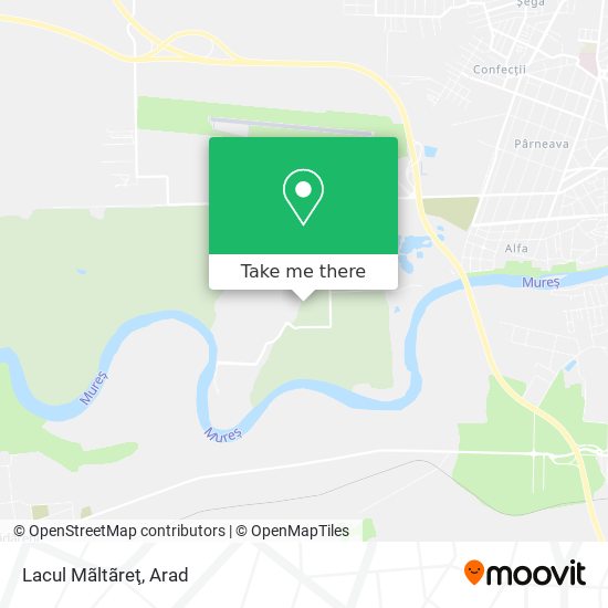 Lacul Mãltãreţ map