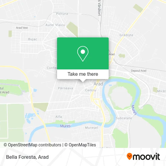 Bella Foresta map