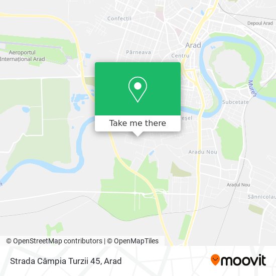Strada Câmpia Turzii 45 map
