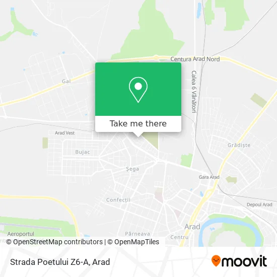 Strada Poetului Z6-A map