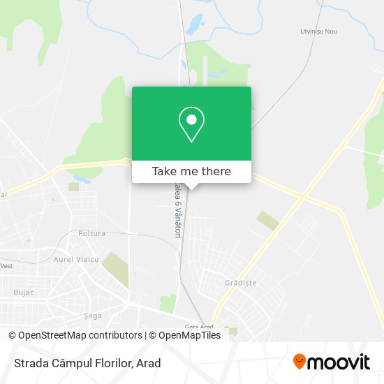 Strada Câmpul Florilor map