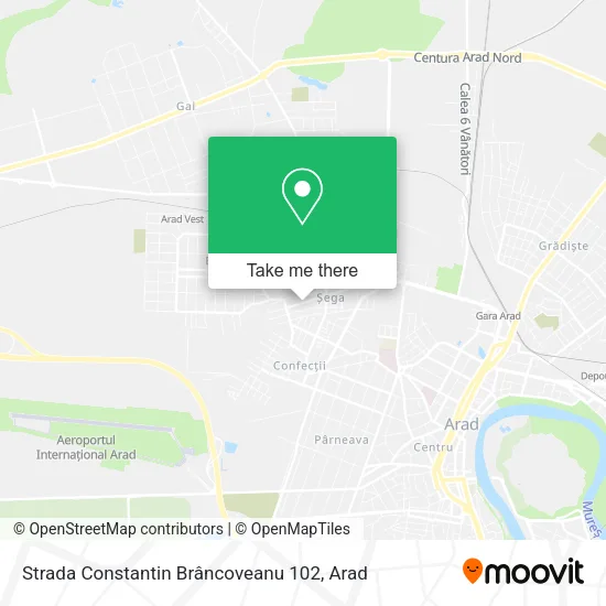 Strada Constantin Brâncoveanu 102 map