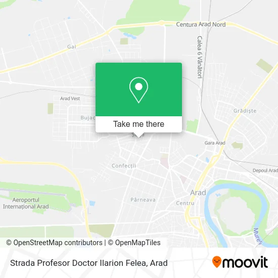 Strada Profesor Doctor Ilarion Felea map