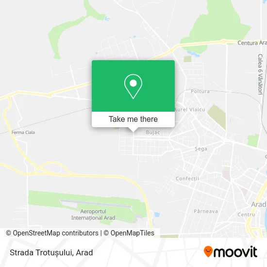 Strada Trotușului map