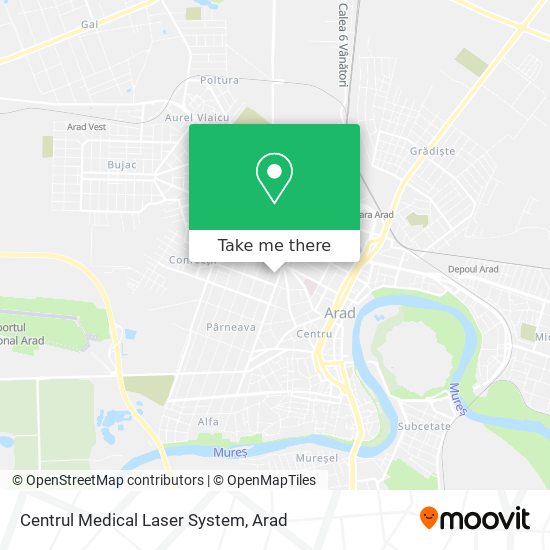 Centrul Medical Laser System map