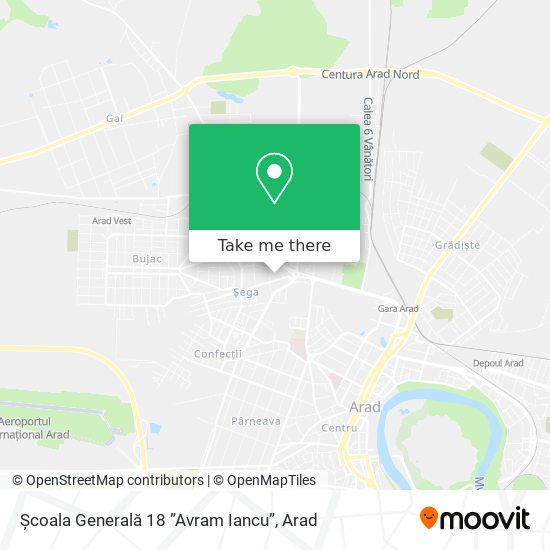 Școala Generală 18 ”Avram Iancu” map