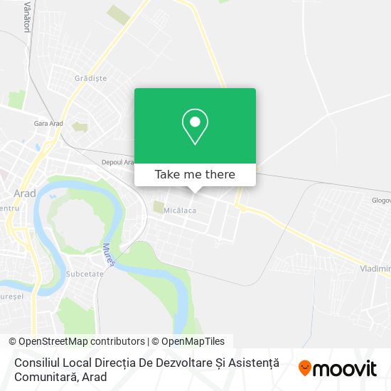 Consiliul Local Direcția De Dezvoltare Și Asistență Comunitară map