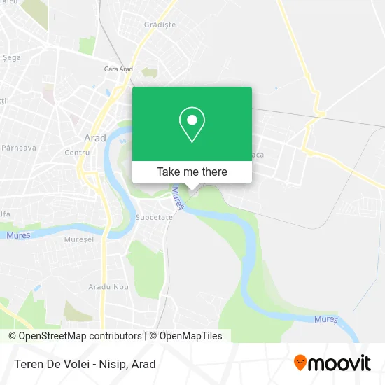 Teren De Volei - Nisip map