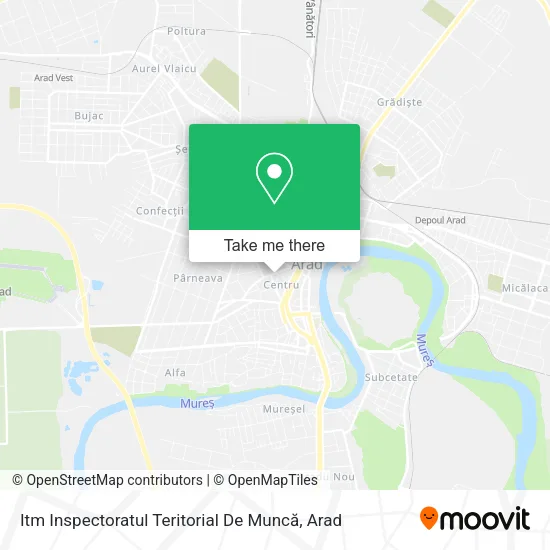 Itm Inspectoratul Teritorial De Muncă map