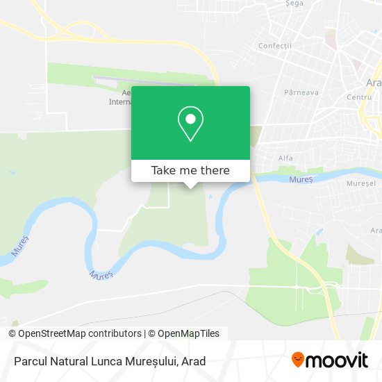 Parcul Natural Lunca Mureșului map