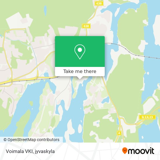 Voimala VKI map