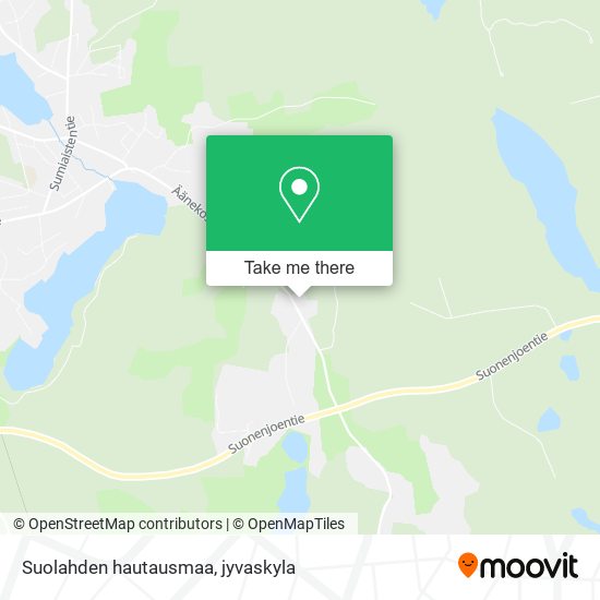 Suolahden hautausmaa map