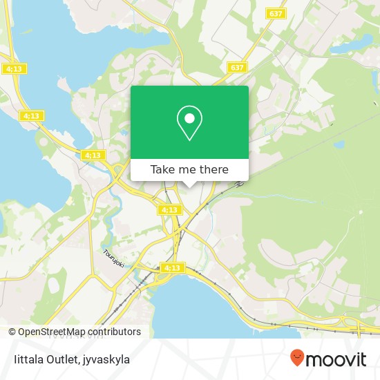 Iittala Outlet map