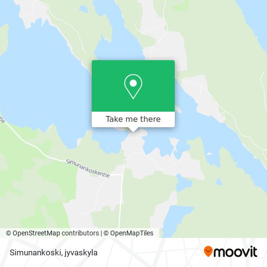 Simunankoski map