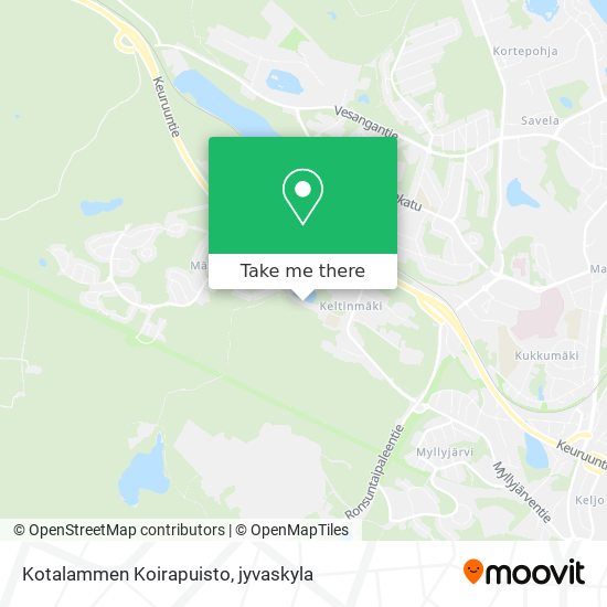 Kotalammen Koirapuisto map