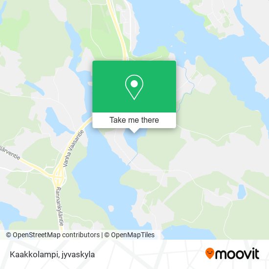 Kaakkolampi map