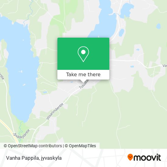 Vanha Pappila map