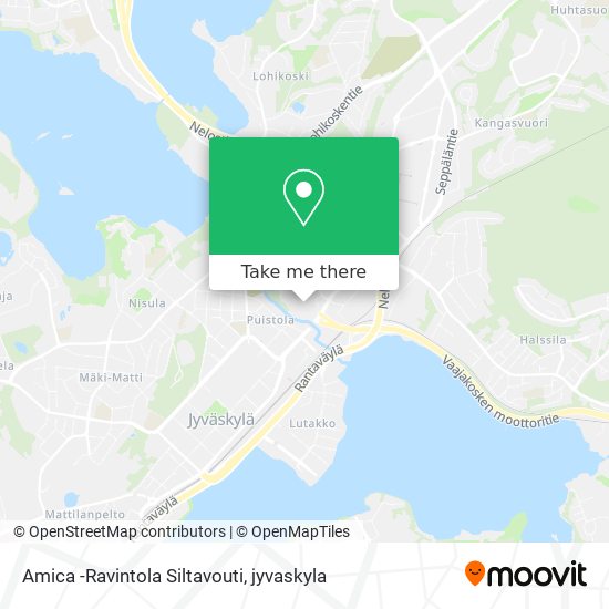 Amica -Ravintola Siltavouti map