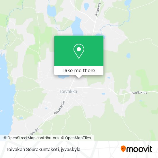 Toivakan Seurakuntakoti map