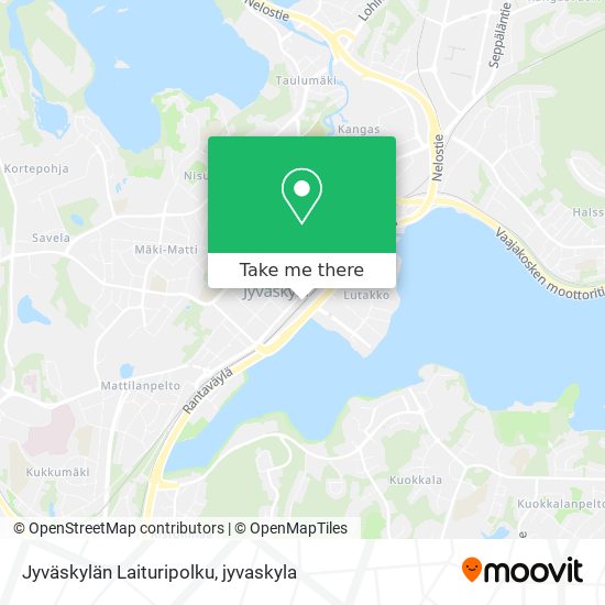 Jyväskylän Laituripolku map