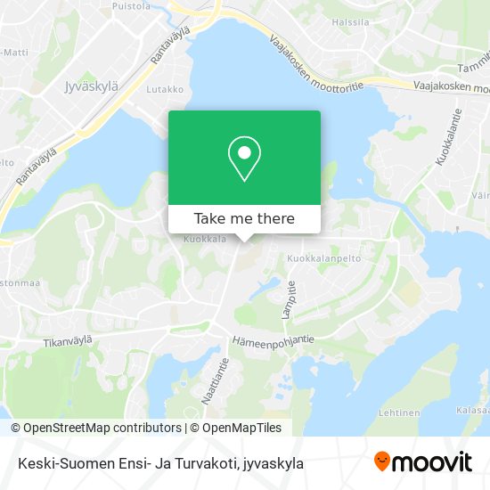 Keski-Suomen Ensi- Ja Turvakoti map