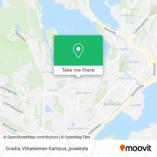 Gradia, Viitaniemen Kampus map
