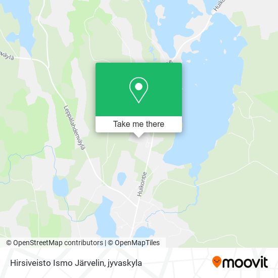 Hirsiveisto Ismo Järvelin map