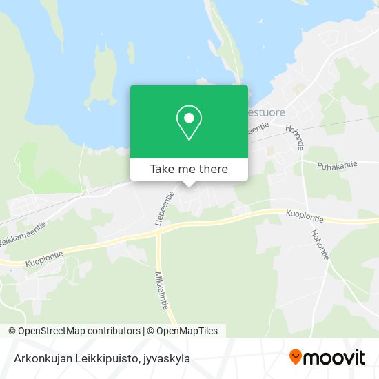 Arkonkujan Leikkipuisto map