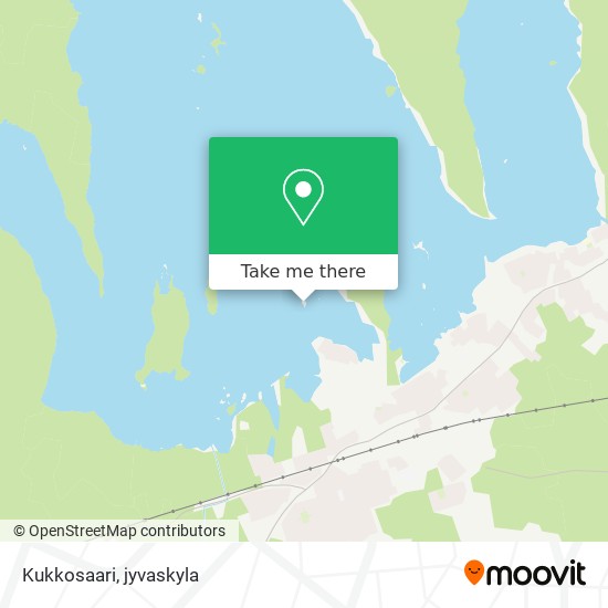 Kukkosaari map