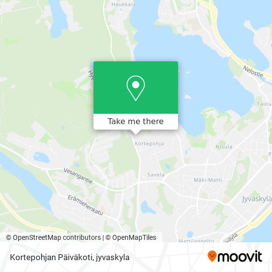 Kortepohjan Päiväkoti map