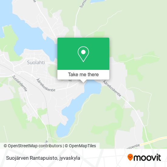 Suojärven Rantapuisto map