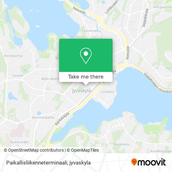 Paikallisliikenneterminaali map