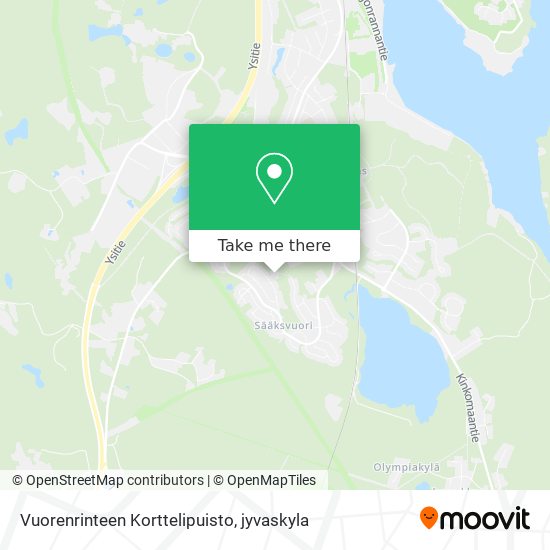 Vuorenrinteen Korttelipuisto map