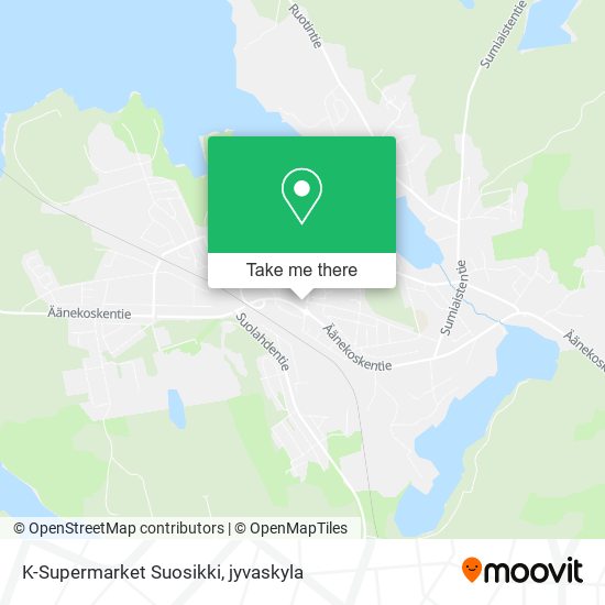 K-Supermarket Suosikki map