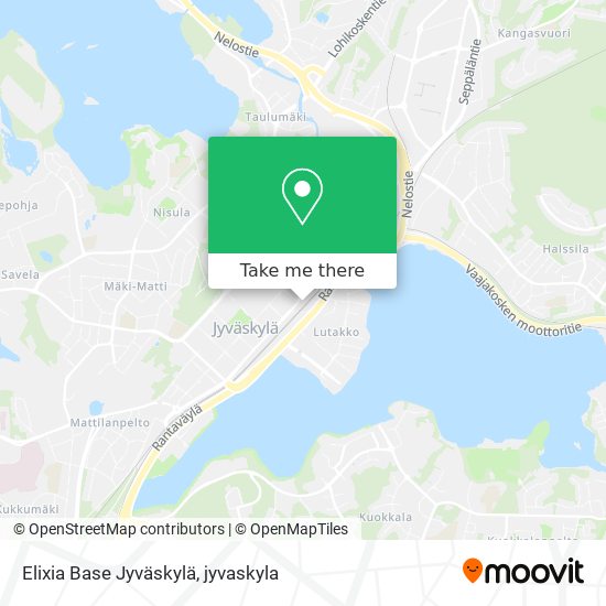 Elixia Base Jyväskylä map