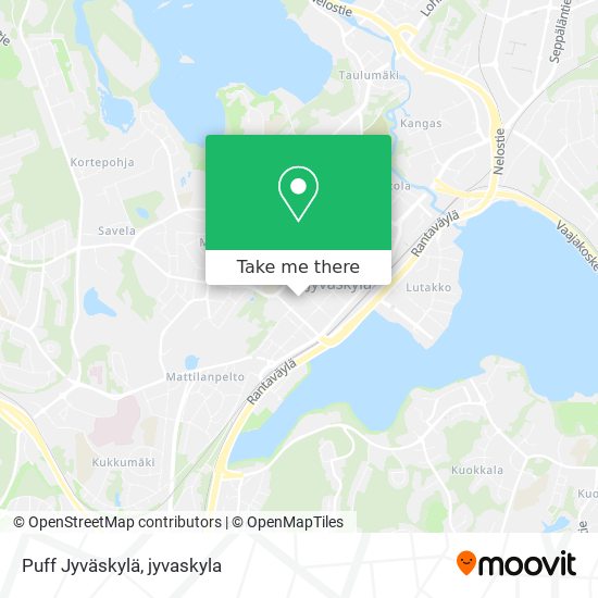 Puff Jyväskylä map