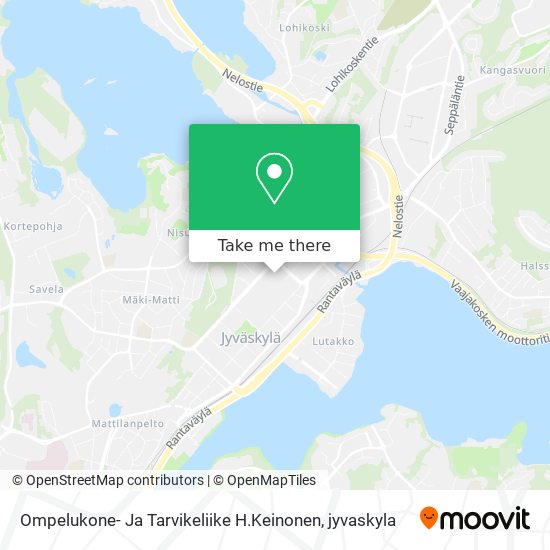 Ompelukone- Ja Tarvikeliike H.Keinonen map