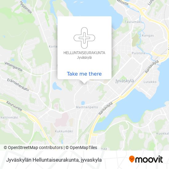 Jyväskylän Helluntaiseurakunta map