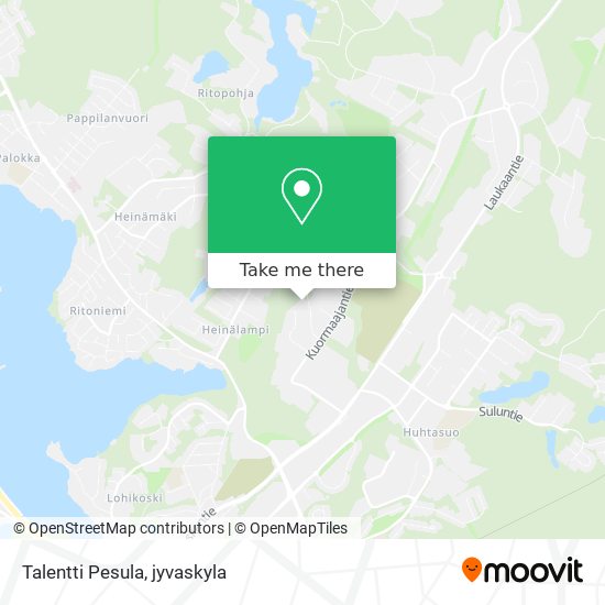 Talentti Pesula map