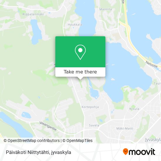 Päiväkoti Niittytähti map