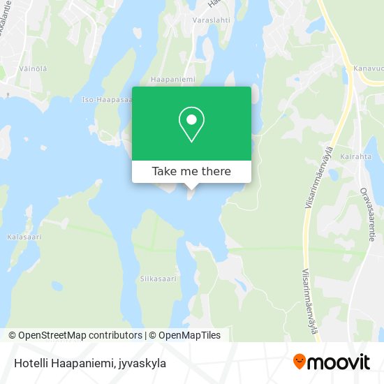 Hotelli Haapaniemi map