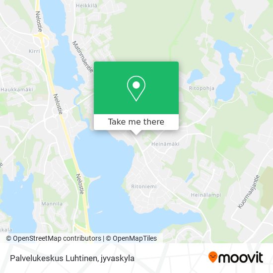 Palvelukeskus Luhtinen map