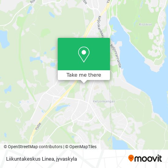 Liikuntakeskus Linea map