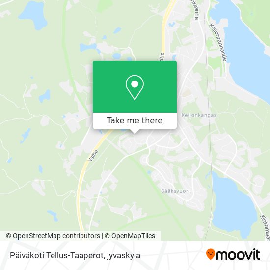 Päiväkoti Tellus-Taaperot map