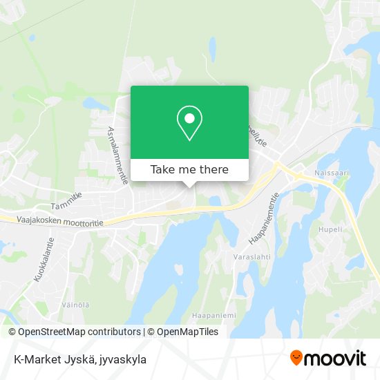 K-Market Jyskä map