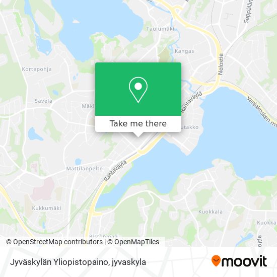 Jyväskylän Yliopistopaino map