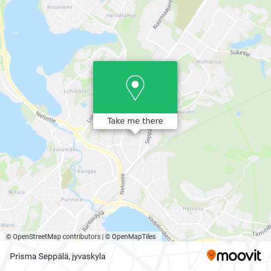 Prisma Seppälä map