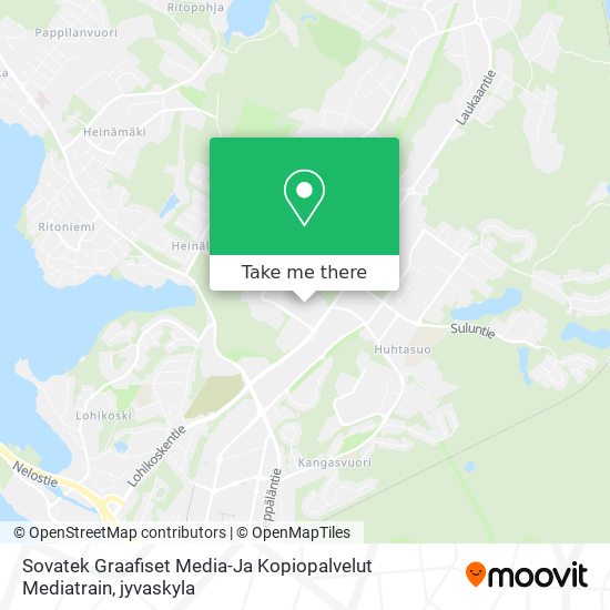 Sovatek Graafiset Media-Ja Kopiopalvelut Mediatrain map