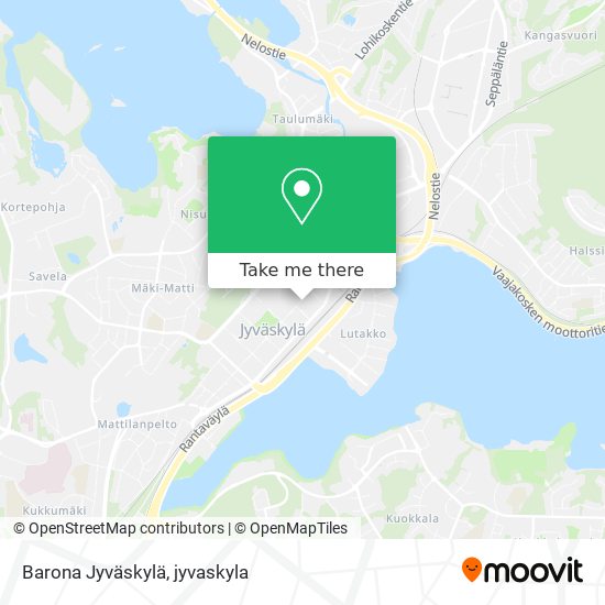 Barona Jyväskylä map